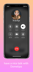 Domelipa Fake call And Chat