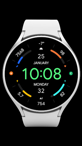 Cadran de la montre Pixel
