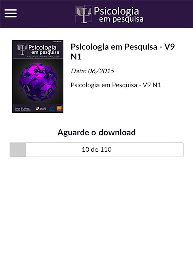 Psicologia em Pesquisa