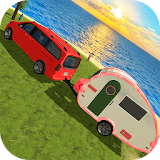 Chained Car : Camper Van Truck Driving Simulator icon