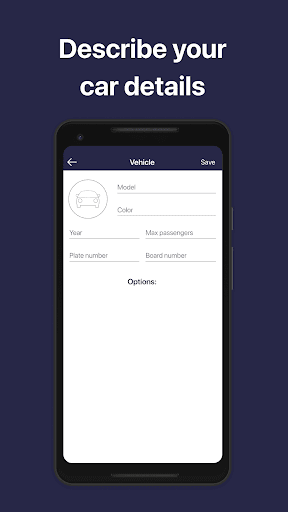 ESPAES: Driver App Screen 3