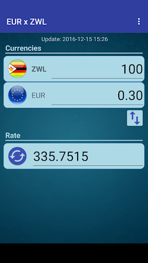 Euro x Zimbabwe Dollar Screen 2
