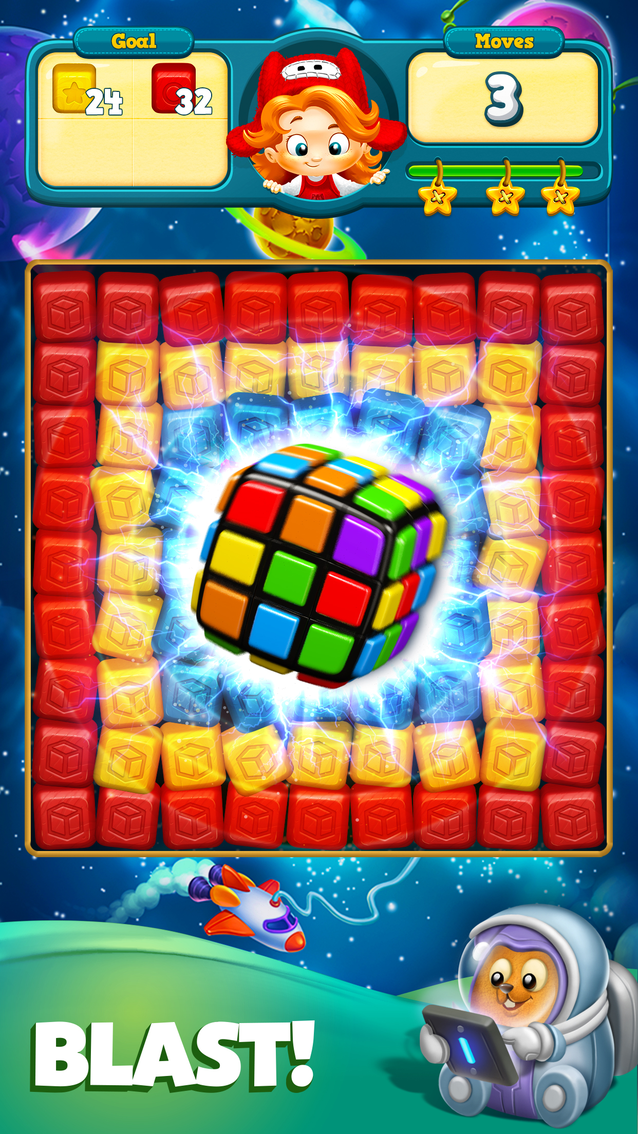 Android application Toy Blast screenshort