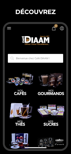 Android application Café DIAAM Pro screenshort