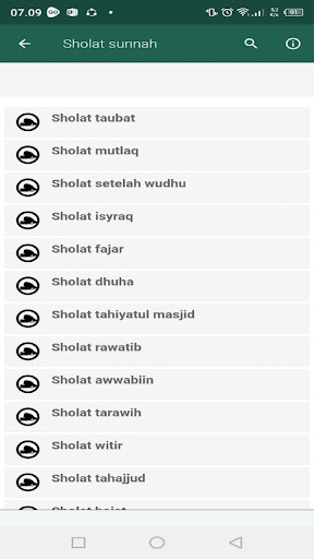 Panduan Sholat Sunnah Lengkap