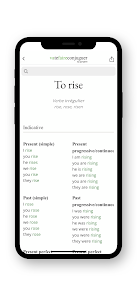 Screenshot 4 Conjugador de inglés android