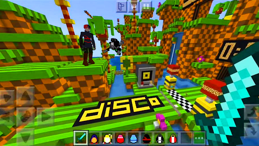 Captura 12 Sonic craft Hedgehog 2 mod android
