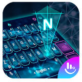 Hologram Neon Keyboard Theme icon