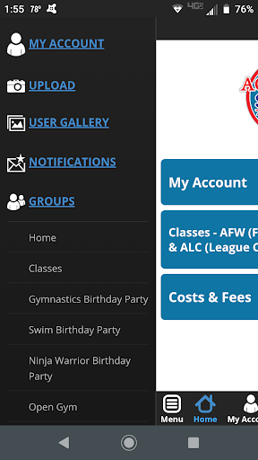 AcroSports Kids Center Screen 3