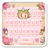 Cute Sweet Pink Love Keyboard icon