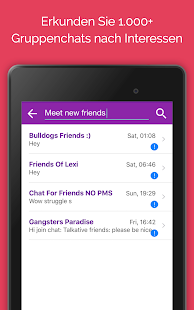 Anonym Chat, Partnersuche app Screenshot