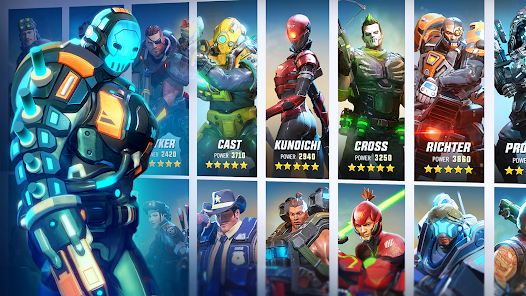 Hero Hunters Mod APK 8.0.1 (Unlimited money/Gold) 2024 Gallery 2