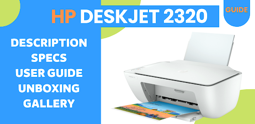 HP DeskJet Printers Guide Screen 2