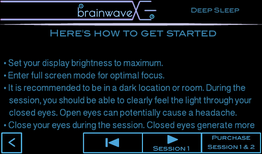 BrainwaveX 深い眠り