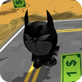 3D Bat Cat Man Run Game icon