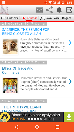 Cuma Hutbeleri Screenshot 3 - AppWisp.com