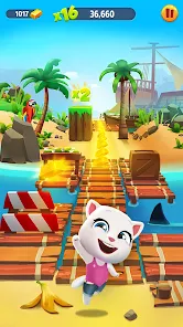 Screenshot Talking Tom Gold Run APK