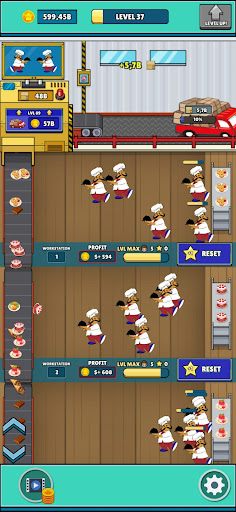 Idle Food Factory Tycoon