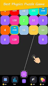 Aim to Merge : Number Puzzle