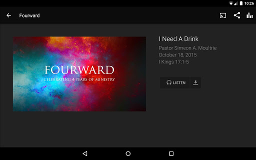 Screenshot of The Brook App
