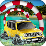 Water Surfer Beach Racing Car & Jeep Float Driving icon