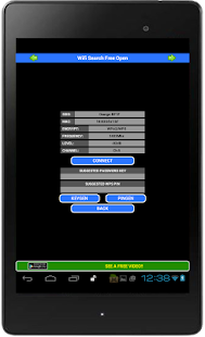 Wifi Search Free Open Screenshot