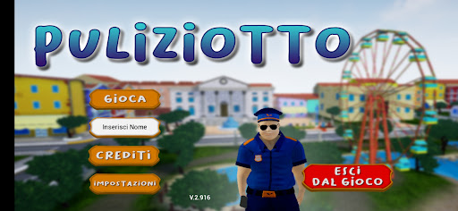 Android application Puliziotto Game screenshort