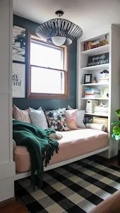 小さな寝室のアイデア
