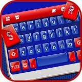 Red Blue Classic Keyboard Theme icon