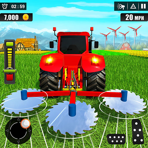 Grand Tractor Farming Games logo