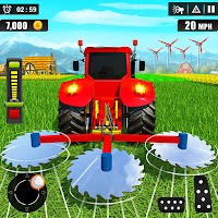 Real Tractor Driving Simulator: New Farming Games