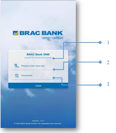 Android application BBL SME Dashboard screenshort