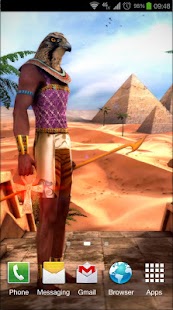 Egypt 3D Pro levende bakgrunnsbilde Skjermbilde