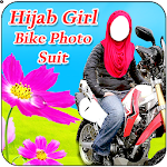 Cover Image of Download Hijab Girl Bike Photo Suit 1.9 APK