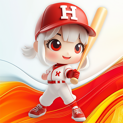 Homerun King - Baseball Star Logo