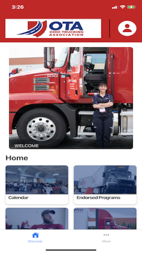 Android application Ohio Trucking screenshort