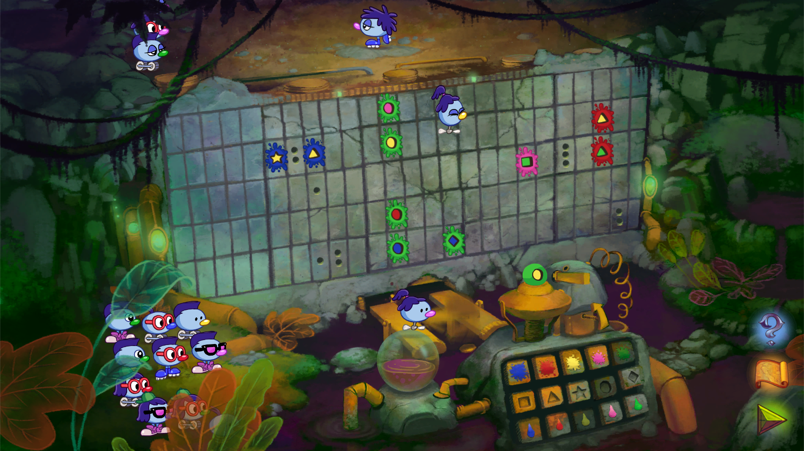 Android application Zoombinis screenshort