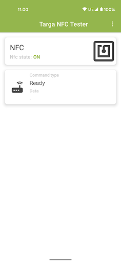Targa NFC Tester Screen 3