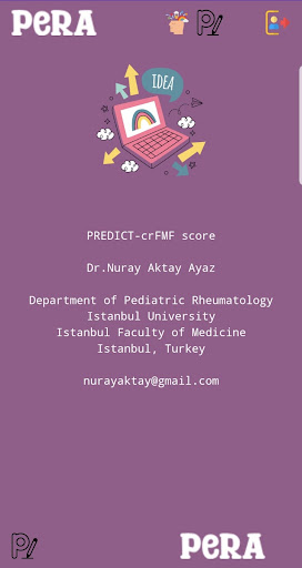 PREDICT-crFMF score Screen 2