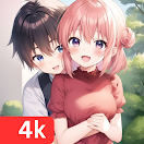 Download Anime Couple Profile Picture android on PC