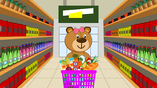 Panda’s Bear Supermarket Games Screen 2
