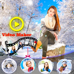 Cover Image of ดาวน์โหลด Snowfall Photo Video Maker  APK