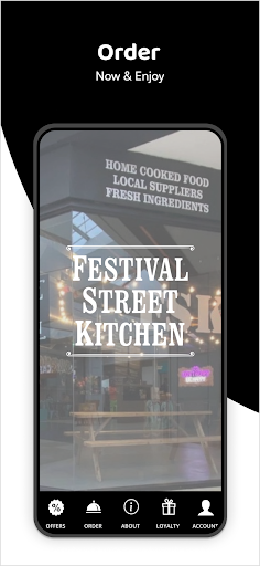 Android application Festival Street Kitchen screenshort