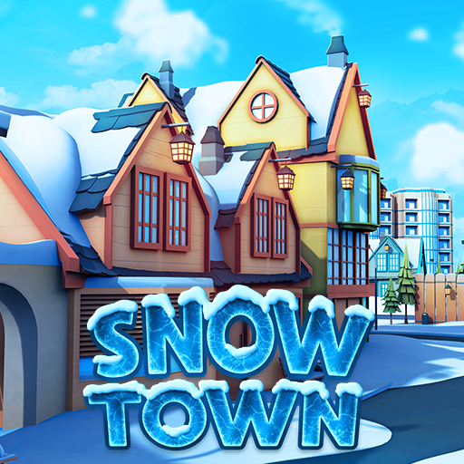 Snow Town - Ice Village City Logo