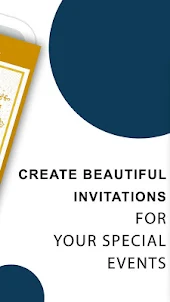 Invitation Card Maker: Ecards