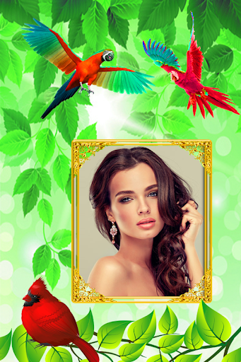 Love Birds Photo Frame Screen 2