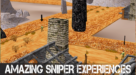 Screenshot 3D di Sniper Shooter definitivo