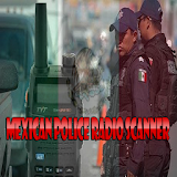 Mexican police radio scanner icon