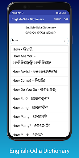 English To Odia Translator Screen 2