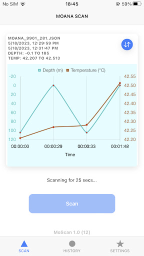 Android application MoScan screenshort